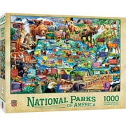 MasterPieces National Parks - National Parks 1000 Piece Adult Jigsaw Puzzle 19.25" by 26.75"