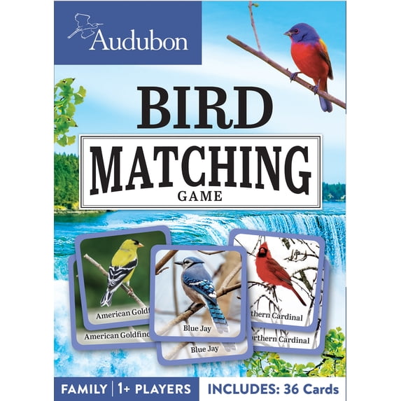 MasterPieces Audubon Kids Matching Card Game for Families, Ages 3+, Officially Licensed