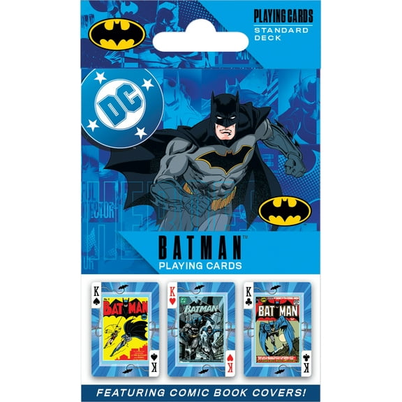 MasterPieces Officially Licensed Batman Playing Cards - 54 Card Deck for Adults