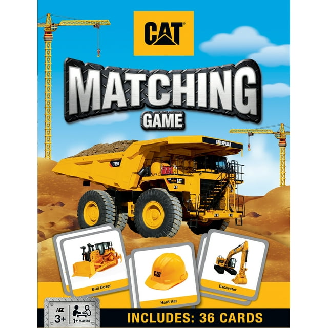 MasterPieces Officially Licensed CAT Matching Game for Kids and ...