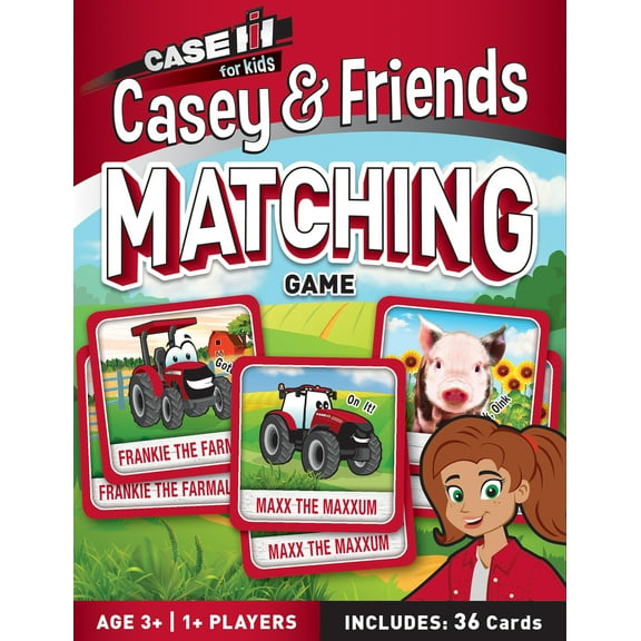 MasterPieces Officially Licensed Case IH/Farmall Matching Game for Kids and Families