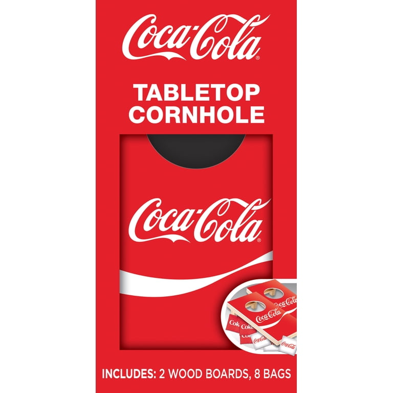 MasterPieces Officially Licensed Coca-Cola Tabletop Cornhole Game