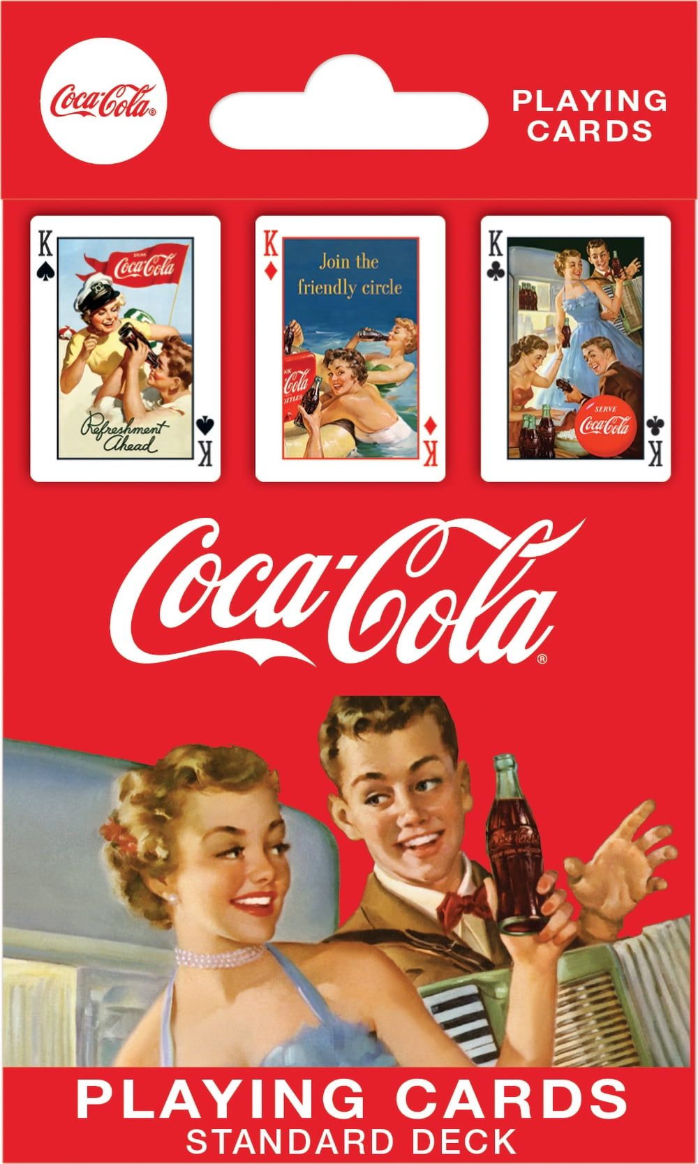 CocaCola Nostalgia Playing Cards コカコーラ Coca-Cola Nostalgia Playing Cards Double Deck With Coke
