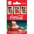 thumbnail image 1 of MasterPieces Officially Licensed Coca Cola Vintage Santa Playing Cards - 54 Card Deck for Adults, 1 of 4