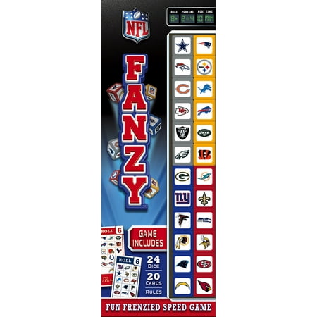 MasterPieces Officially Licensed Family Game - NFL Fanzy Dice Game
