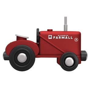 MasterPieces Officially Licensed Farmall Tractor Wooden Toy Train Engine For Kids