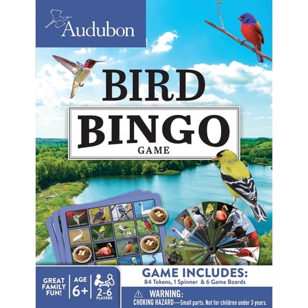 MasterPieces Officially Licensed Games - Audubon Bird Bingo Game