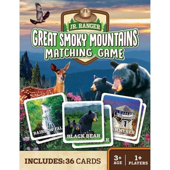 MasterPieces Officially Licensed Great Smoky Mountains Matching Game