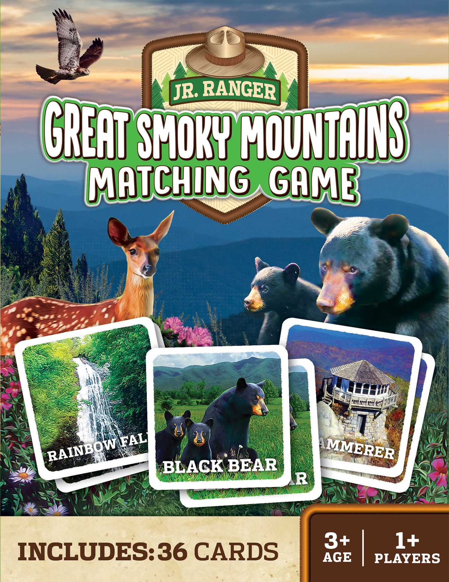 MasterPieces Officially Licensed Great Smoky Mountains Matching Game ...