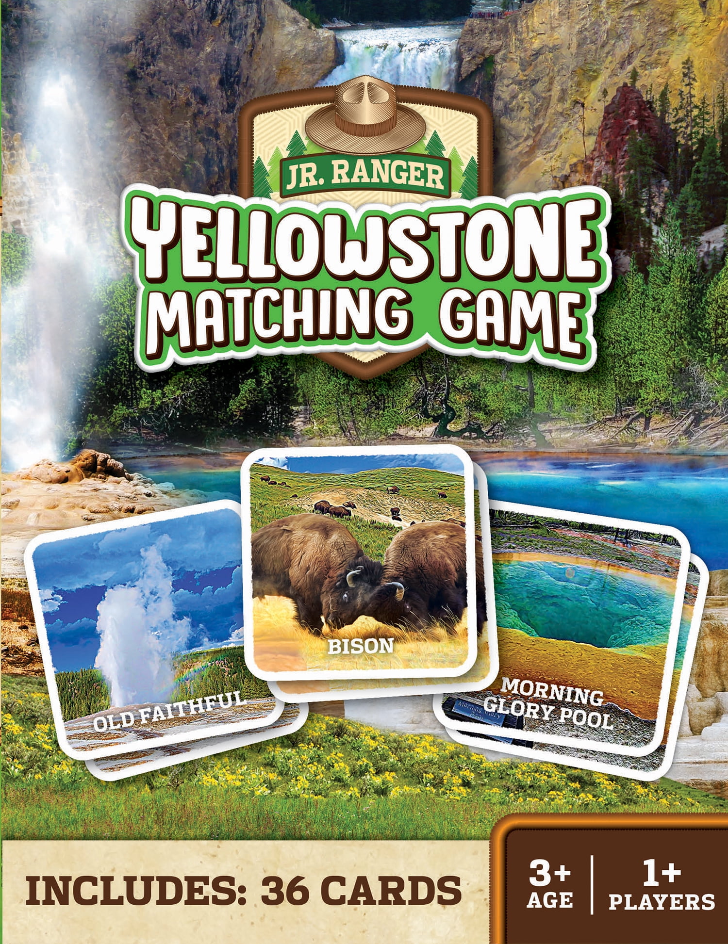 MasterPieces Officially Licensed Jr Ranger Matching Game for Kids and ...