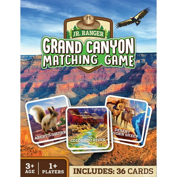 MasterPieces Officially Licensed Jr. Ranger National Parks Matching Game for Kids and Families