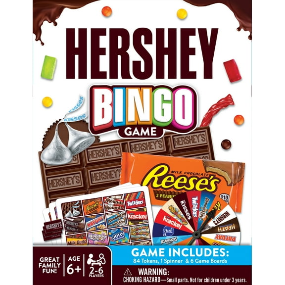 MasterPieces Officially Licensed Kids Games - Hershey's Chocolate Bingo Game