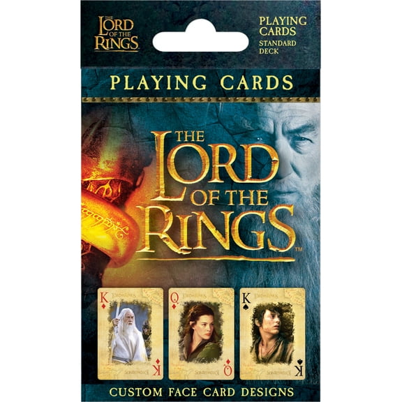 MasterPieces Officially Licensed Lord of the Rings Playing Cards - 54 Card Deck for Adults