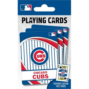 MasterPieces Officially Licensed MLB Chicago Cubs Playing Cards - 54 Card Deck for Adults