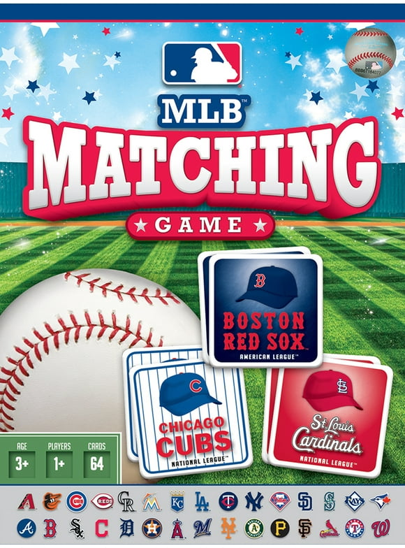 MasterPieces Officially Licensed MLB Matching Game for Kids and Families