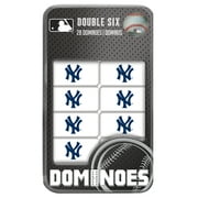 MasterPieces Officially Licensed MLB New York Yankees 28 Piece Dominoes Game for Adults