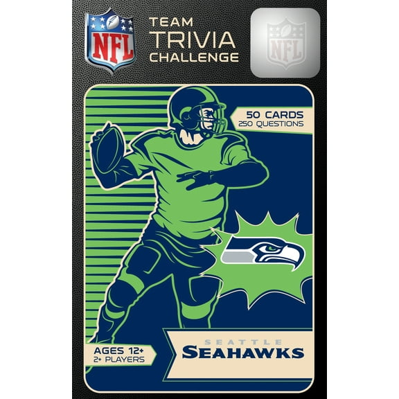 MasterPieces Officially Licensed MLB Seattle Seahawks Trivia Challenge Card Game