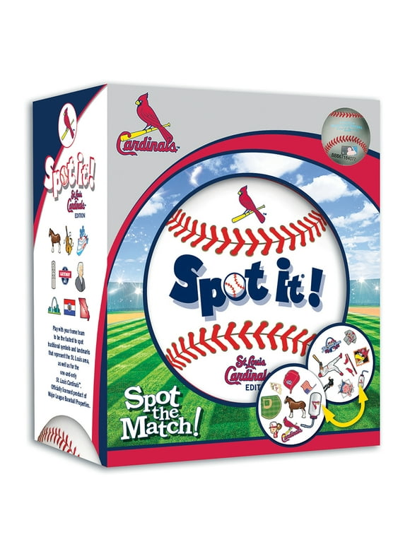 MasterPieces Officially Licensed MLB St. Louis Cardinals Spot It Game for Kids and Adults