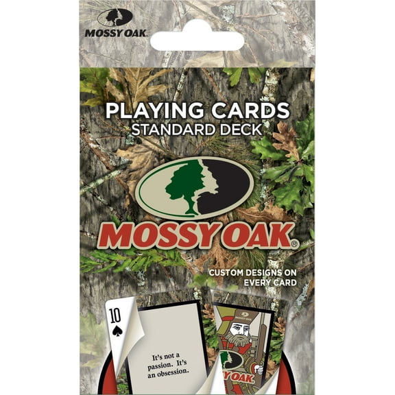 MasterPieces Officially Licensed Mossy Oak Playing Cards - 54 Card Deck for Adults