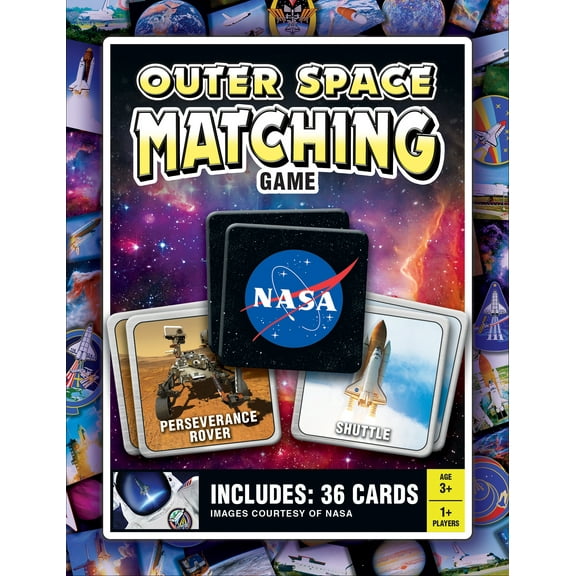 MasterPieces Officially Licensed NASA Matching Game for Kids and Families