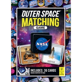 MasterPieces Officially Licensed Outer Space Matching Game for Kids and Families