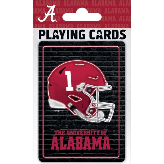 MasterPieces Officially Licensed NCAA Alabama Crimson Tide Playing Cards - 54 Card Deck for Adults
