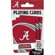 MasterPieces Officially Licensed NCAA Alabama Crimson Tide Playing Cards - 54 Card Deck for Adults