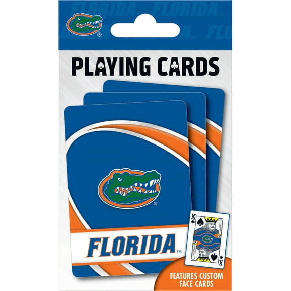 MasterPieces Officially Licensed NCAA Florida Gators Playing Cards - 54 Card Deck for Adults