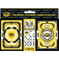 thumbnail image 1 of MasterPieces Officially Licensed NCAA Iowa Hawkeyes 2-Pack Playing cards & Dice set for Adults, 1 of 4