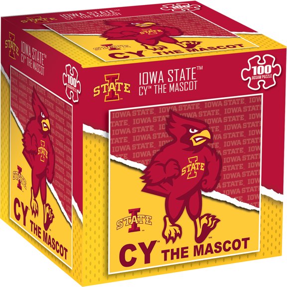 MasterPieces Officially Licensed NCAA - Iowa State Cyclones Mascot 100 Piece Jigsaw Puzzle