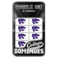 thumbnail image 1 of MasterPieces Officially Licensed NCAA Kansas State Wildcats 28 Piece Dominoes Game for Adults, 1 of 3