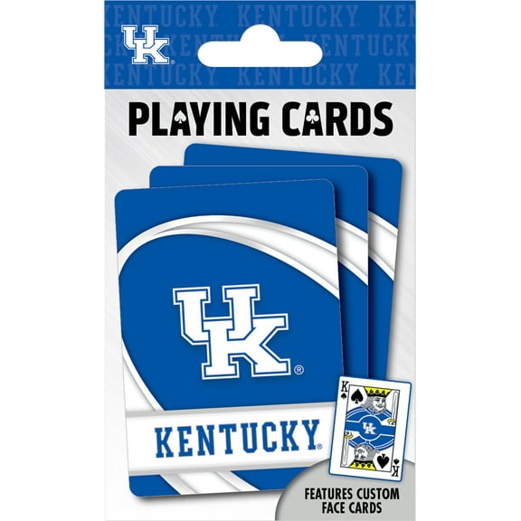 MasterPieces Officially Licensed NCAA Kentucky Wildcats Playing Cards - 54 Card Deck for Adults