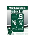 thumbnail image 1 of MasterPieces Officially Licensed NCAA Michigan State Spartans - 6 Piece D6 Gaming Dice Set Ages 6 and Up, 1 of 3
