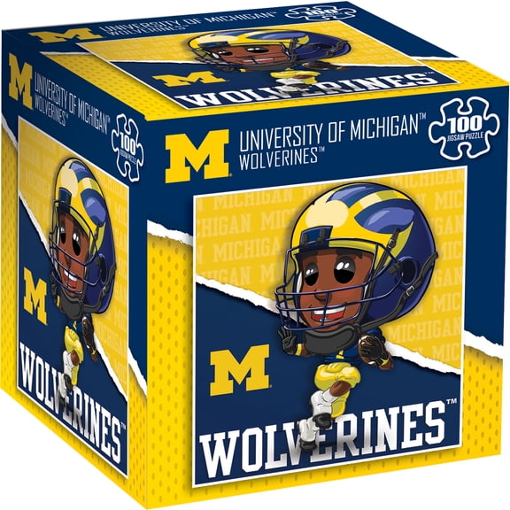 MasterPieces Officially Licensed NCAA - Michigan Wolverines Mascot 100 Piece Puzzle