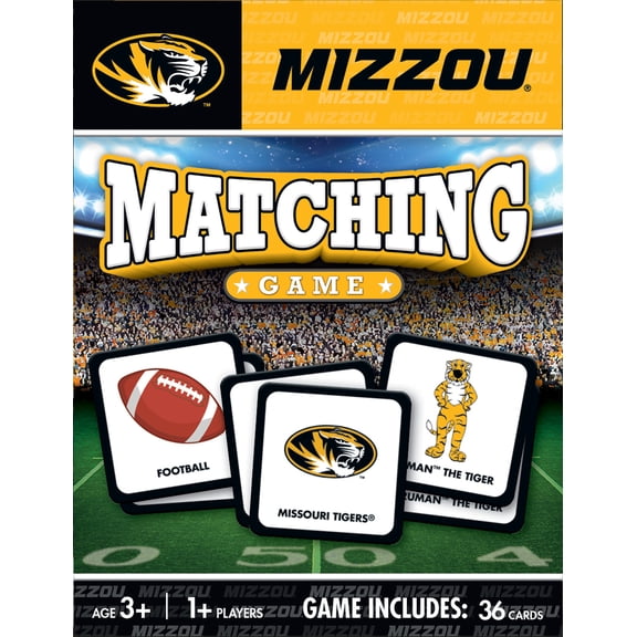 MasterPieces Officially Licensed NCAA Missouri Tigers Matching Game for Families