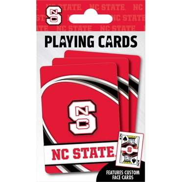 NC State Wolfpack 2 Inch Square Hitch Cover - Red NCAA College Team Spirit