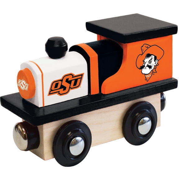 MasterPieces Officially Licensed NCAA Oklahoma State Cowboys Wooden Toy Train Engine For Kids