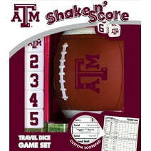MasterPieces Officially Licensed NCAA Texas A&M Aggies Shake N' Score Dice Game for Age 6 and Up