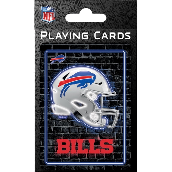 MasterPieces Officially Licensed NFL Buffalo Bills Playing Cards - 54 Card Deck for Adults