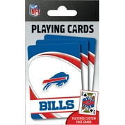 MasterPieces Officially Licensed NFL Buffalo Bills Playing Cards - 54 Card Deck for Adults