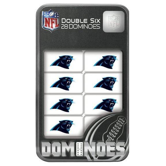 Carolina Panthers NFL Dominoes Set