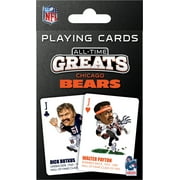 MasterPieces Officially Licensed NFL Chicago Bears All-Time Greats Playing Cards - 54 Card Deck