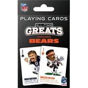 MasterPieces Officially Licensed NFL Chicago Bears All-Time Greats Playing Cards - 54 Card Deck