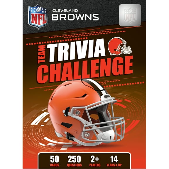 MasterPieces Officially Licensed NFL Cleveland Browns Trivia Challenge Card Game