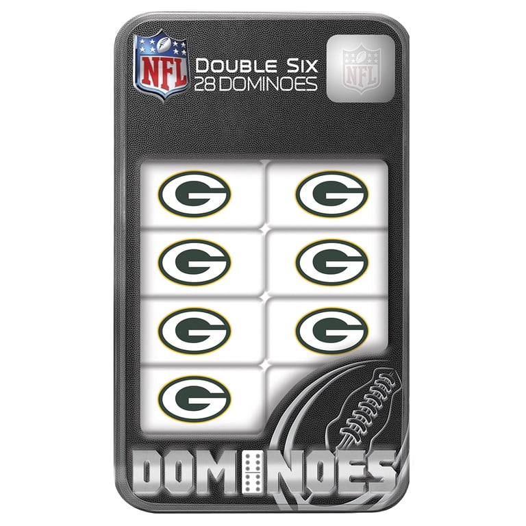 タコマフジレコード　ジェリーマルケス DINEX 3個セット　バリカンズ MasterPieces NFL Green Bay Packers Dominoes 28 Piece Set in Tin