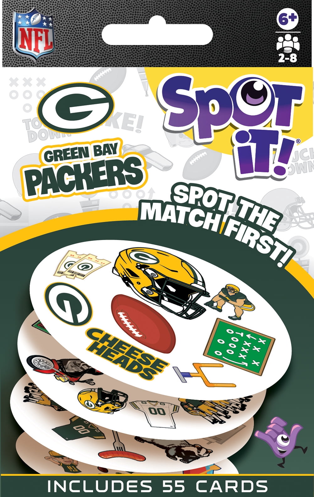 MasterPieces Officially Licensed NFL Green Bay Packers Spot It