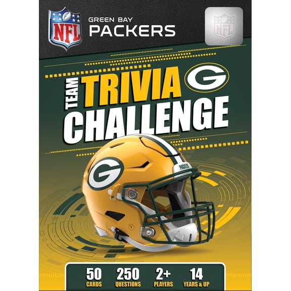 MasterPieces Officially Licensed NFL Green Bay Packers Trivia Challenge Card Game