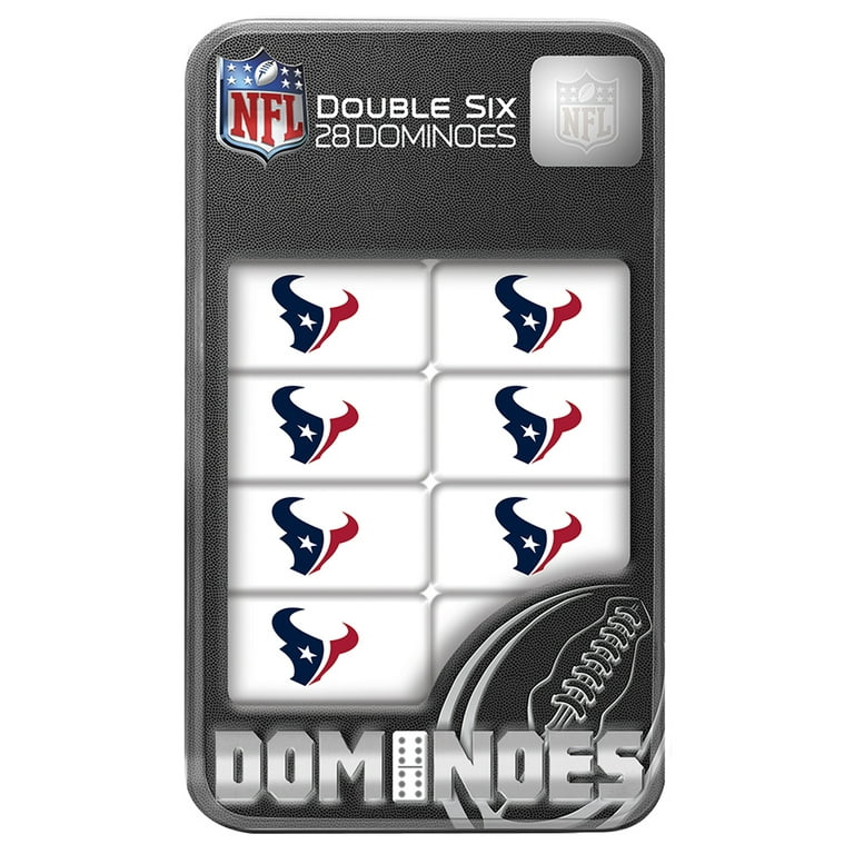 MasterPieces NFL Houston Texans Dominoes Set 28 Piece