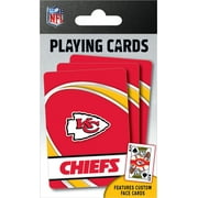 MasterPieces NFL Kansas City Chiefs Playing Cards - Officially Licensed 54 Card Deck for Adults