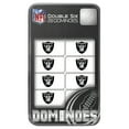 thumbnail image 1 of MasterPieces Officially Licensed NFL Las Vegas Raiders 28 Piece Dominoes Game for Adults, 1 of 3